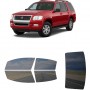 לרכב Ford Explorer 4Door 2006 ציפוי חלונות שחורים רב פעמי סיליקון לחלונות קדמיים, אחוריים ולחלון האחורי
