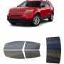 לרכב Ford Explorer 4Door 2011 ציפוי חלונות שחורים רב פעמי סיליקון לחלונות קדמיים, אחוריים ולחלון האחורי
