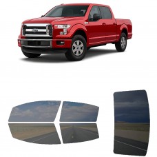 לרכב Ford F150 Crew PU 2015 ציפוי חלונות שחורים רב פעמי סיליקון לחלונות קדמיים, אחוריים ולחלון האחורי