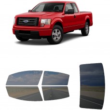 לרכב Ford F150 PU 2009 ציפוי חלונות שחורים רב פעמי סיליקון לחלונות קדמיים, אחוריים ולחלון האחורי