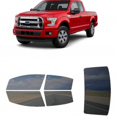 לרכב Ford F150 PU 2015 ציפוי חלונות שחורים רב פעמי סיליקון לחלונות קדמיים, אחוריים ולחלון האחורי