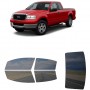 לרכב Ford F150 Supercab Extd PU 2004 ציפוי חלונות שחורים רב פעמי סיליקון לחלונות קדמיים, אחוריים ולחלון האחורי
