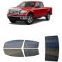 לרכב Ford F150 Supercab Extd PU 2009 ציפוי חלונות שחורים רב פעמי סיליקון לחלונות קדמיים, אחוריים ולחלון האחורי