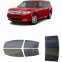 לרכב Ford Flex 4Door 2009 ציפוי חלונות שחורים רב פעמי סיליקון לחלונות קדמיים, אחוריים ולחלון האחורי