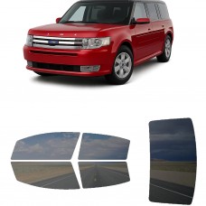 לרכב Ford Flex 4Door 2012 ציפוי חלונות שחורים רב פעמי סיליקון לחלונות קדמיים, אחוריים ולחלון האחורי