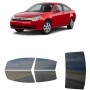 לרכב Ford Focus 2D Cpe 2008 ציפוי חלונות שחורים רב פעמי סיליקון לחלונות קדמיים, אחוריים ולחלון האחורי