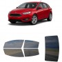לרכב Ford Focus 4D HB 2015 ציפוי חלונות שחורים רב פעמי סיליקון לחלונות קדמיים, אחוריים ולחלון האחורי