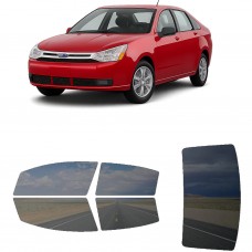 לרכב Ford Focus 4D Sdn 2008 ציפוי חלונות שחורים רב פעמי סיליקון לחלונות קדמיים, אחוריים ולחלון האחורי