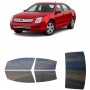 לרכב Ford Fusion 4D Sdn 2006 ציפוי חלונות שחורים רב פעמי סיליקון לחלונות קדמיים, אחוריים ולחלון האחורי