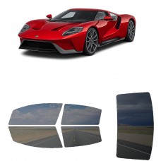 לרכב Ford GT 2022 ציפוי חלונות שחורים רב פעמי סיליקון לחלונות קדמיים, אחוריים ולחלון האחורי
