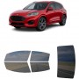 לרכב Ford Kuga STline 2020 ציפוי חלונות שחורים רב פעמי סיליקון לחלונות קדמיים, אחוריים ולחלון האחורי
