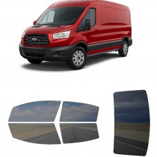 לרכב Ford LWB MV 2014 ציפוי חלונות שחורים רב פעמי סיליקון לחלונות קדמיים, אחוריים ולחלון האחורי