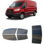לרכב Ford LWB MV 2014 ציפוי חלונות שחורים רב פעמי סיליקון לחלונות קדמיים, אחוריים ולחלון האחורי