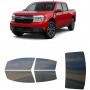 לרכב Ford Maverick Lariat 2022 ציפוי חלונות שחורים רב פעמי סיליקון לחלונות קדמיים, אחוריים ולחלון האחורי