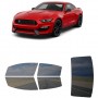 לרכב Ford Mustang Fastback Shelby GT350 2019 ציפוי חלונות שחורים רב פעמי סיליקון לחלונות קדמיים, אחוריים ולחלון האחורי