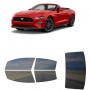 לרכב Ford Mustang GT Convertible 2021 ציפוי חלונות שחורים רב פעמי סיליקון לחלונות קדמיים, אחוריים ולחלון האחורי