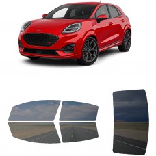 לרכב Ford Puma ST 2020 ציפוי חלונות שחורים רב פעמי סיליקון לחלונות קדמיים, אחוריים ולחלון האחורי