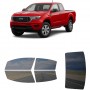 לרכב Ford Ranger Extd PU 2019 ציפוי חלונות שחורים רב פעמי סיליקון לחלונות קדמיים, אחוריים ולחלון האחורי