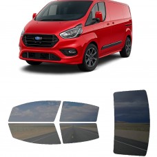 לרכב Ford Transit Custom Sport 2022 ציפוי חלונות שחורים רב פעמי סיליקון לחלונות קדמיים, אחוריים ולחלון האחורי