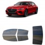 לרכב Genesis G70 2022 ציפוי חלונות שחורים רב פעמי סיליקון לחלונות קדמיים, אחוריים ולחלון האחורי