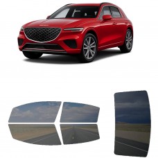 לרכב Genesis GV70 2022 ציפוי חלונות שחורים רב פעמי סיליקון לחלונות קדמיים, אחוריים ולחלון האחורי