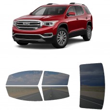 לרכב GMC Acadia 2017 ציפוי חלונות שחורים רב פעמי סיליקון לחלונות קדמיים, אחוריים ולחלון האחורי