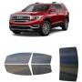לרכב GMC Acadia 2017 ציפוי חלונות שחורים רב פעמי סיליקון לחלונות קדמיים, אחוריים ולחלון האחורי