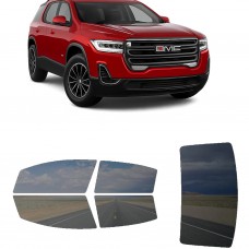 לרכב GMC Acadia AT4 2020 ציפוי חלונות שחורים רב פעמי סיליקון לחלונות קדמיים, אחוריים ולחלון האחורי