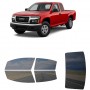 לרכב GMC Canyon Extd PU 2004 ציפוי חלונות שחורים רב פעמי סיליקון לחלונות קדמיים, אחוריים ולחלון האחורי