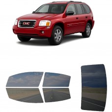 לרכב GMC Envoy 2002 ציפוי חלונות שחורים רב פעמי סיליקון לחלונות קדמיים, אחוריים ולחלון האחורי