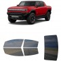 לרכב GMC HummerEV 2022 ציפוי חלונות שחורים רב פעמי סיליקון לחלונות קדמיים, אחוריים ולחלון האחורי