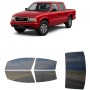 לרכב GMC S15 Crew PU 2001 ציפוי חלונות שחורים רב פעמי סיליקון לחלונות קדמיים, אחוריים ולחלון האחורי