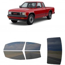 לרכב GMC S15 Extd PU 1994 ציפוי חלונות שחורים רב פעמי סיליקון לחלונות קדמיים, אחוריים ולחלון האחורי