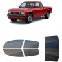 לרכב GMC S15 Extd PU 1994 ציפוי חלונות שחורים רב פעמי סיליקון לחלונות קדמיים, אחוריים ולחלון האחורי