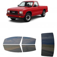 לרכב GMC S15 PU 1994 ציפוי חלונות שחורים רב פעמי סיליקון לחלונות קדמיים, אחוריים ולחלון האחורי