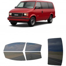 לרכב GMC Safari MVLWB 1990 ציפוי חלונות שחורים רב פעמי סיליקון לחלונות קדמיים, אחוריים ולחלון האחורי