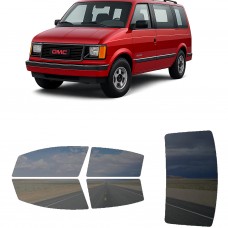 לרכב GMC Safari MVSWB 1990 ציפוי חלונות שחורים רב פעמי סיליקון לחלונות קדמיים, אחוריים ולחלון האחורי