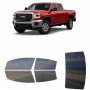 לרכב GMC Sierra HD 25003500 Crew PU 2015 ציפוי חלונות שחורים רב פעמי סיליקון לחלונות קדמיים, אחוריים ולחלון האחורי