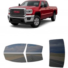 לרכב GMC Sierra HD 25003500 PU 2014 ציפוי חלונות שחורים רב פעמי סיליקון לחלונות קדמיים, אחוריים ולחלון האחורי