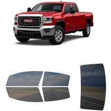 לרכב GMC Sierra HD 25003500 PU 2015 ציפוי חלונות שחורים רב פעמי סיליקון לחלונות קדמיים, אחוריים ולחלון האחורי