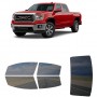 לרכב GMC Sierra PU 2014 ציפוי חלונות שחורים רב פעמי סיליקון לחלונות קדמיים, אחוריים ולחלון האחורי