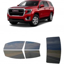 לרכב GMC Yukon SLE 2022 ציפוי חלונות שחורים רב פעמי סיליקון לחלונות קדמיים, אחוריים ולחלון האחורי