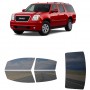 לרכב GMC YukonXL 2007 ציפוי חלונות שחורים רב פעמי סיליקון לחלונות קדמיים, אחוריים ולחלון האחורי