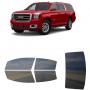 לרכב GMC YukonXL 2015 ציפוי חלונות שחורים רב פעמי סיליקון לחלונות קדמיים, אחוריים ולחלון האחורי