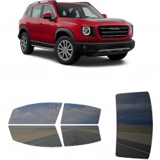 לרכב Haval Dargo 2020 ציפוי חלונות שחורים רב פעמי סיליקון לחלונות קדמיים, אחוריים ולחלון האחורי