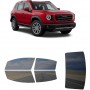 לרכב Haval Dargo 2020 ציפוי חלונות שחורים רב פעמי סיליקון לחלונות קדמיים, אחוריים ולחלון האחורי