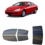 לרכב Honda Accord 2D Cpe 2003 ציפוי חלונות שחורים רב פעמי סיליקון לחלונות קדמיים, אחוריים ולחלון האחורי