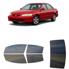לרכב Honda Accord 1998 ציפוי חלונות שחורים רב פעמי סיליקון לחלונות קדמיים, אחוריים ולחלון האחורי