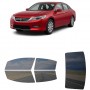 לרכב Honda Accord 2013 ציפוי חלונות שחורים רב פעמי סיליקון לחלונות קדמיים, אחוריים ולחלון האחורי