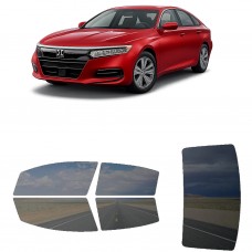 לרכב Honda Accord 2018 ציפוי חלונות שחורים רב פעמי סיליקון לחלונות קדמיים, אחוריים ולחלון האחורי
